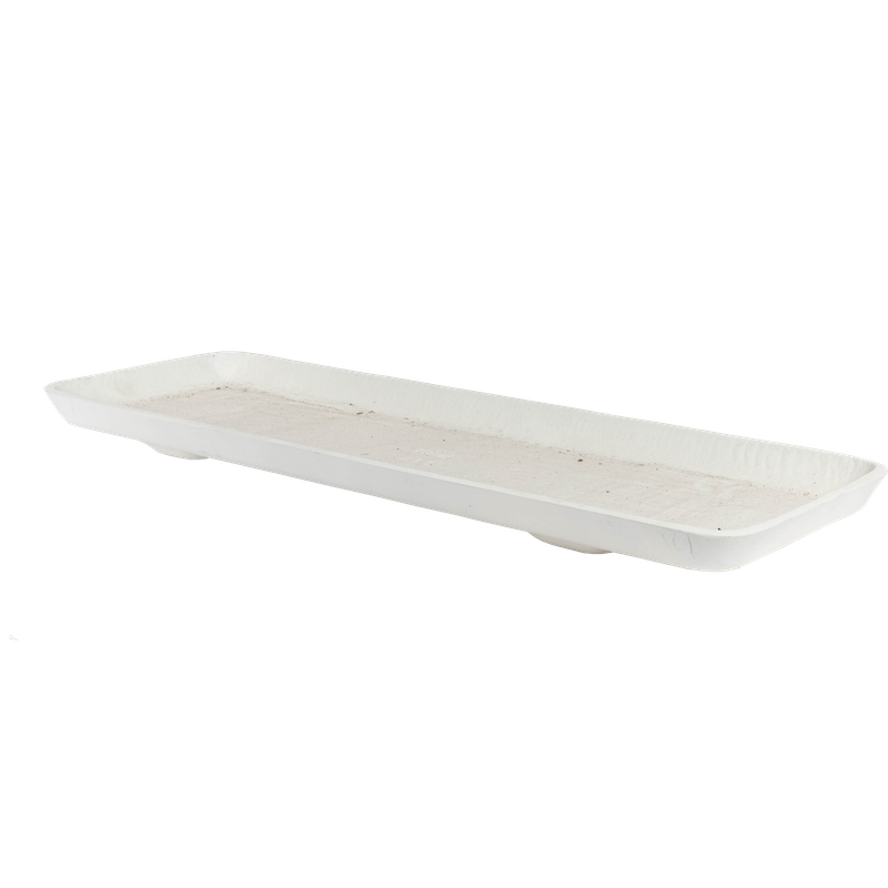 8078320 Untersatz Delta 25 103 x 28 x 6 cm in der farbe weiss – Bild 1