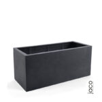 Lite Beton Atlanta 120 x 50 x 50 cm in der farbe lead